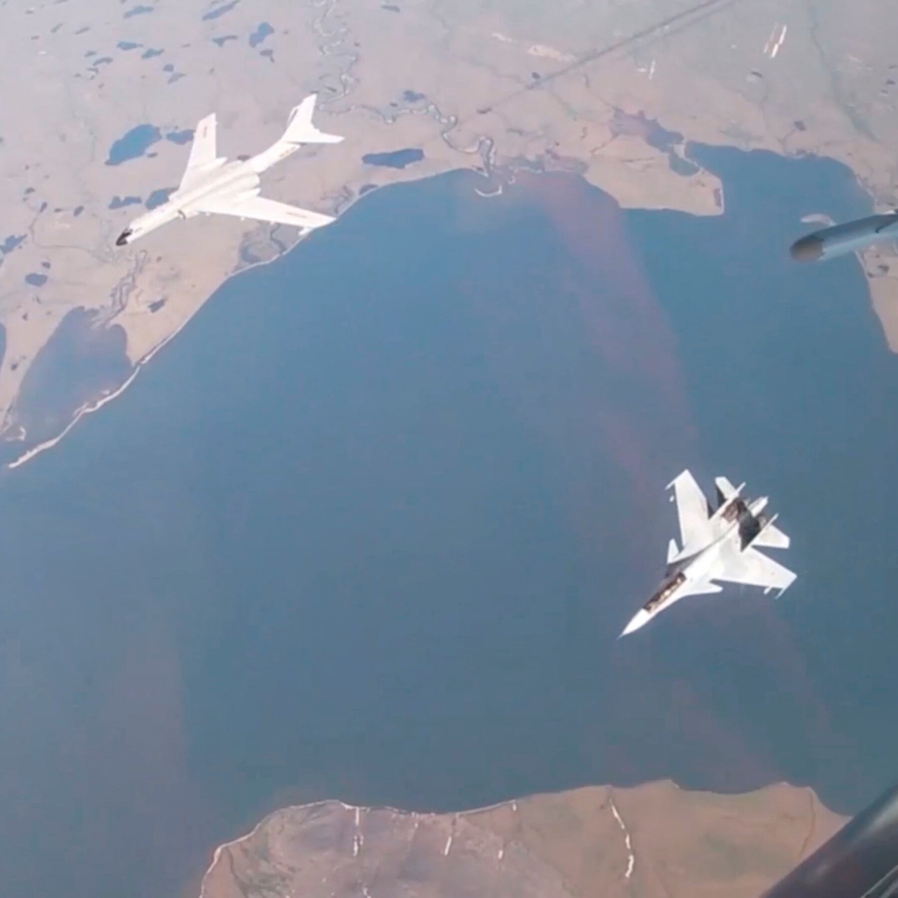 Russia and China Conduct First Joint Bomber Patrol Near Alaska