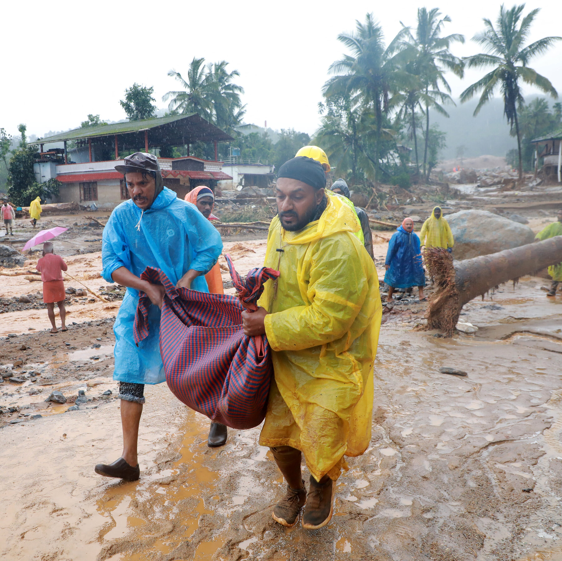 Landslides Hit Kerala in India, Killing at Least 41