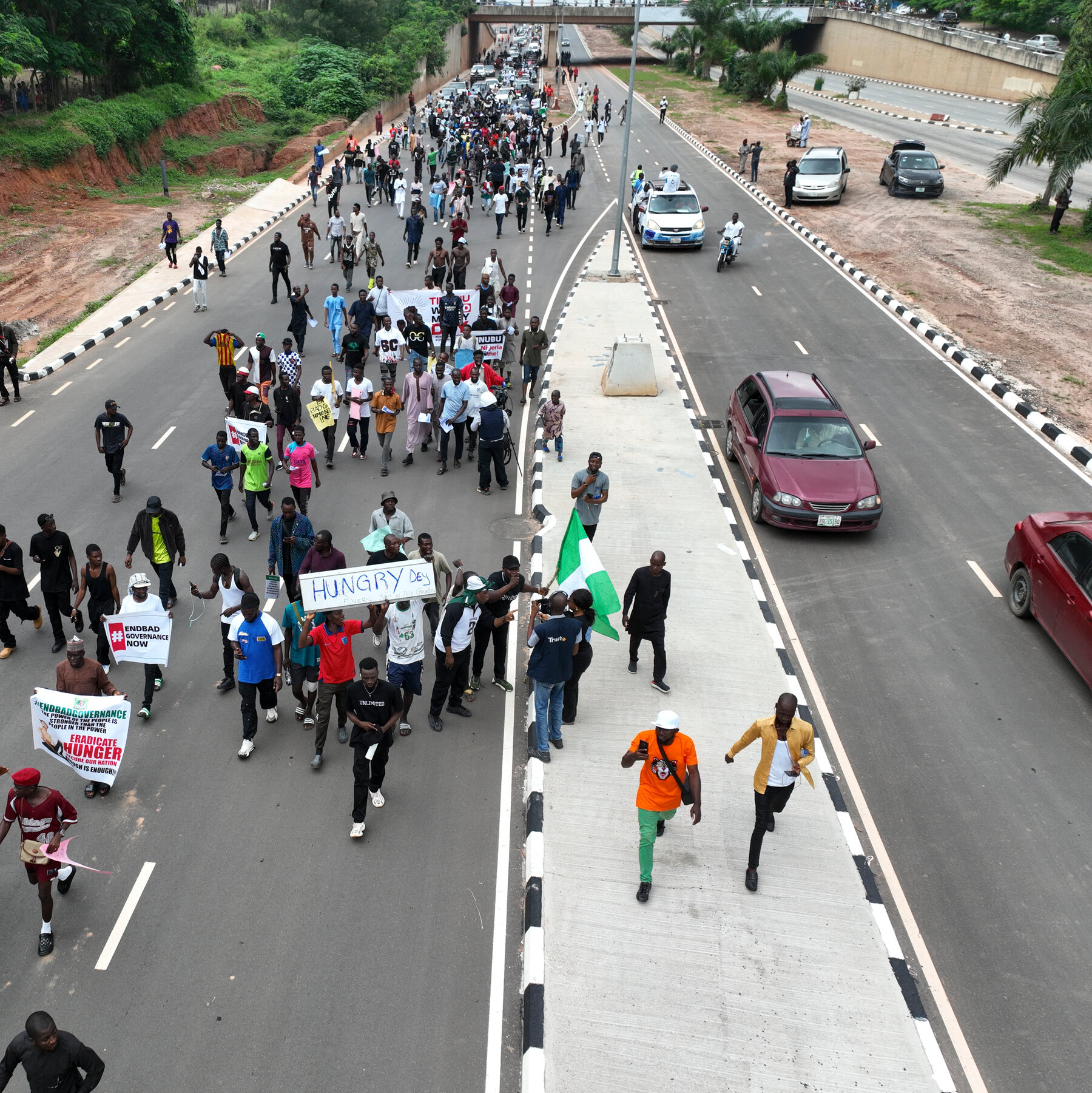 Nationwide Protests Over Hunger Rock Nigeria