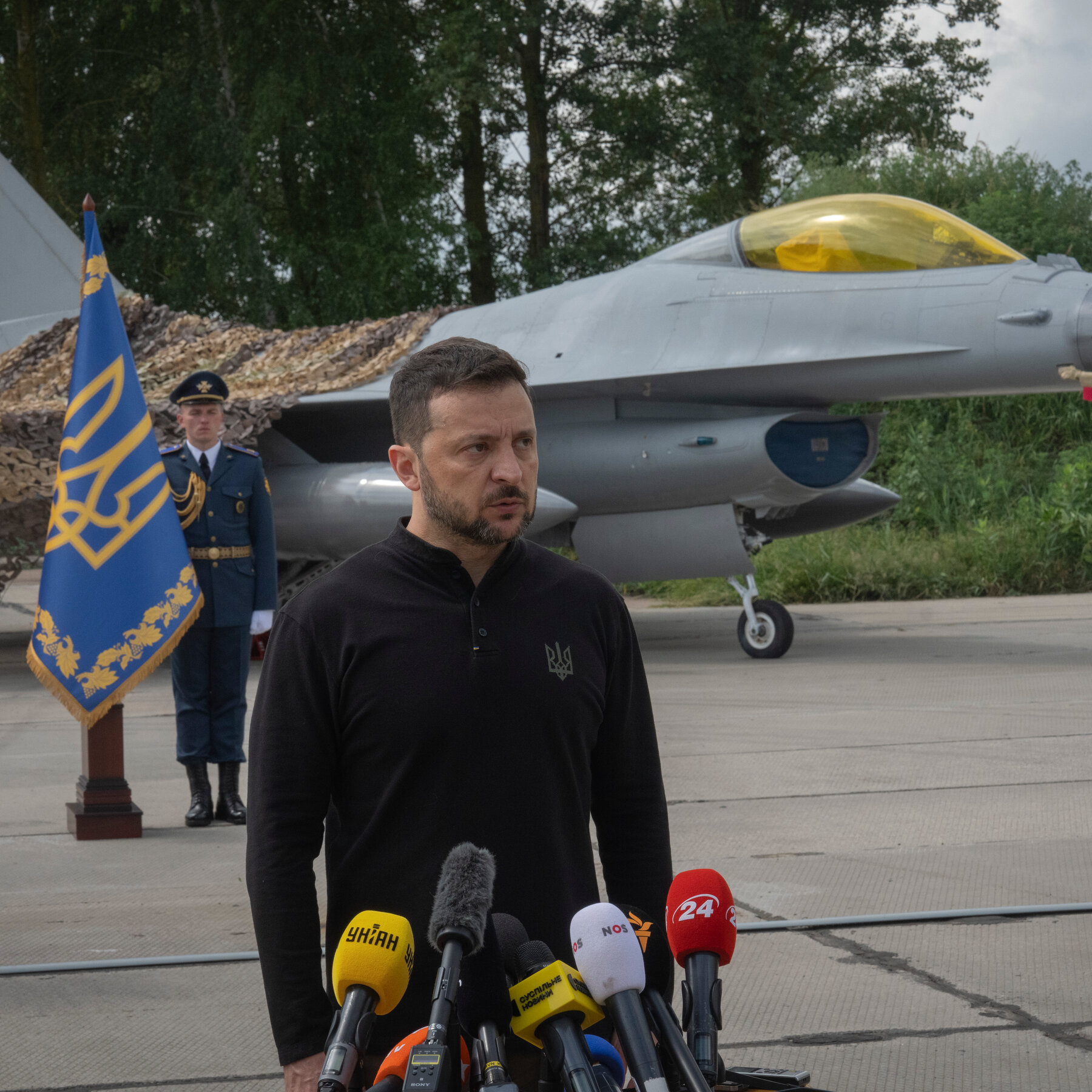 Ukraine Has Received F-16 Fighter Jets, Zelensky Says