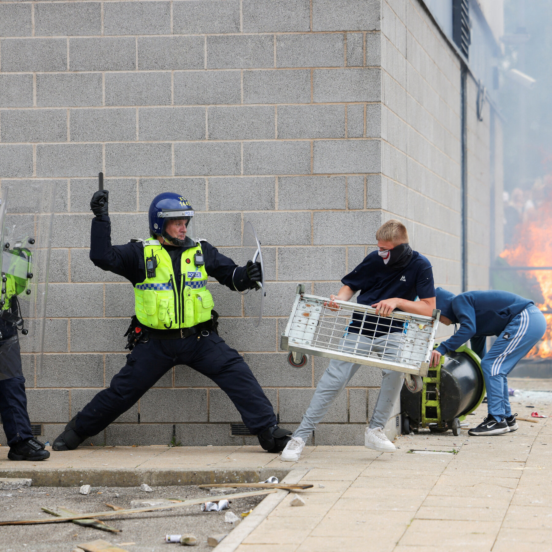 How Anti-Immigrant Riots Flared in the U.K.