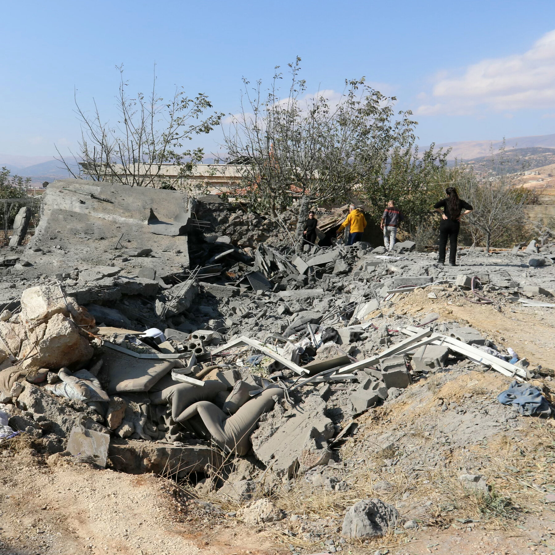 Israeli Strike Kills 20 People North of Beirut, Health Ministry Says