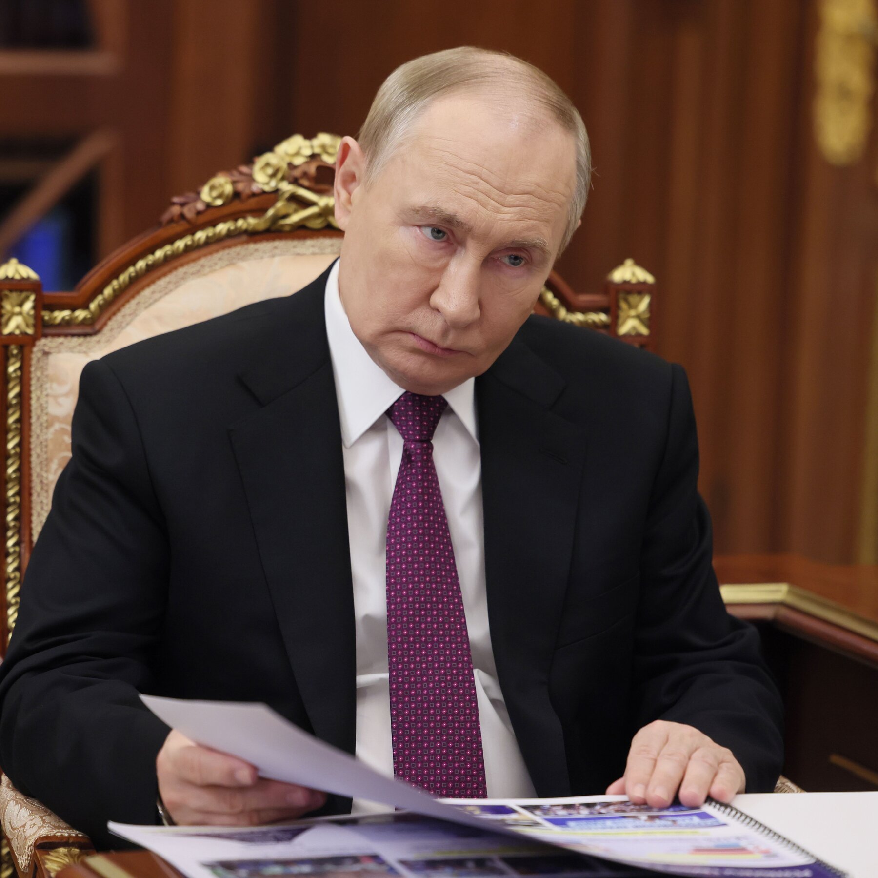 Putin Talks With German Chancellor, Breaking Ice With the West