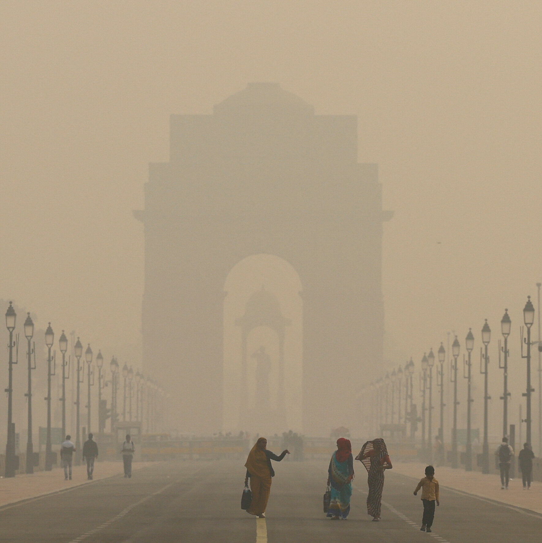 Delhi Trudges Through Another Air Pollution Nightmare